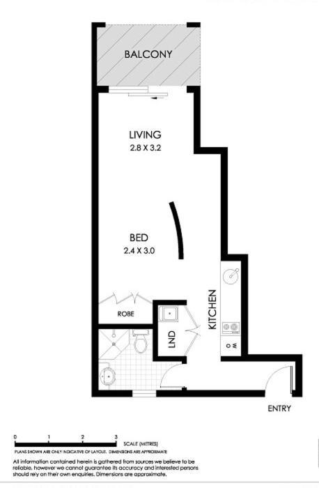Apartment Potts Point Pet Friendly With Balcony *