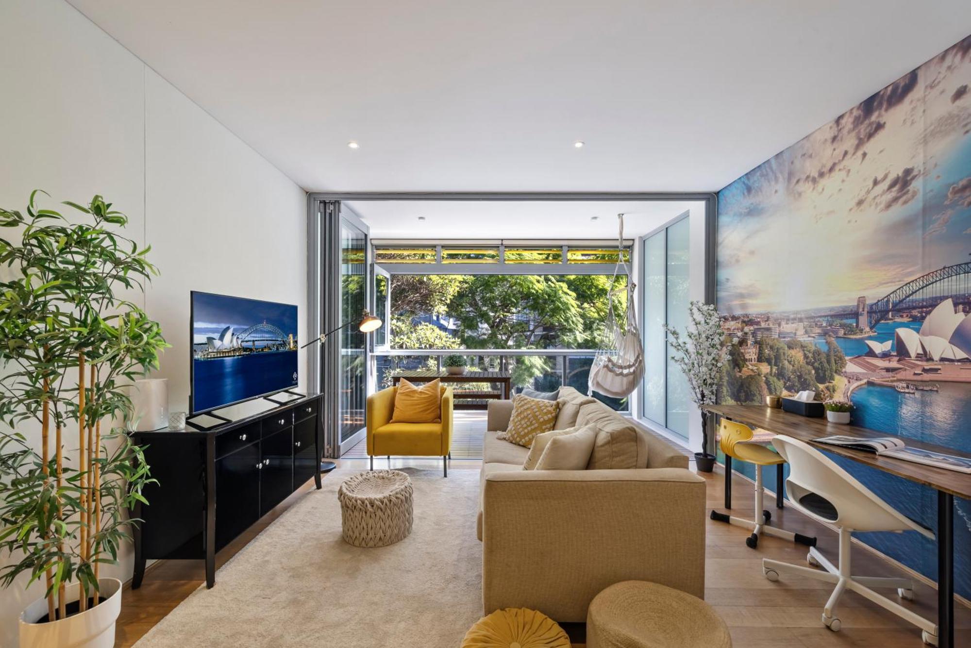 Apartment Cozy Modern Peaceful Citypad - Balcony Ac Laundry *