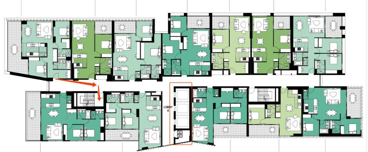 Wentworth Point Oversized Balcony View Apartment Sydney