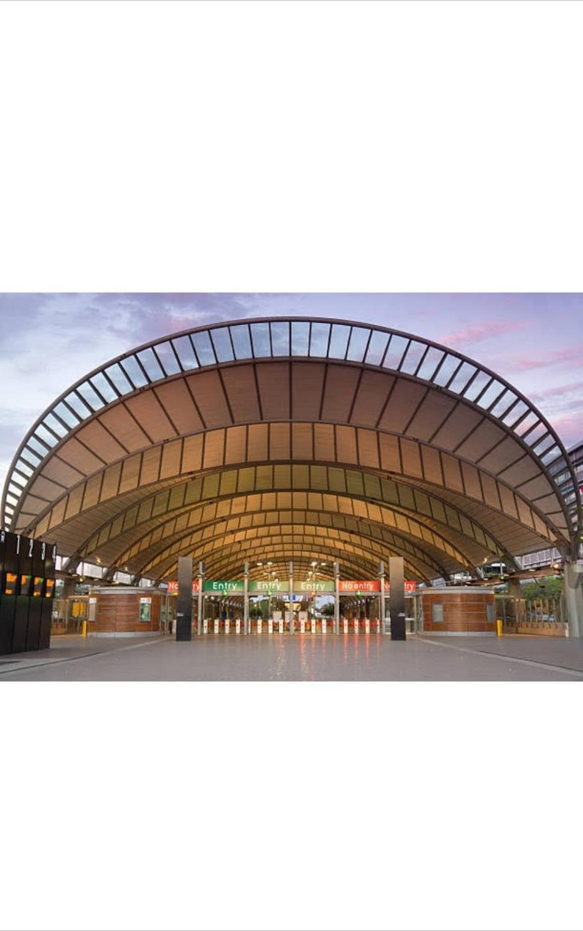 Olympic Park Walk To Aquatic Centre And Stadium *