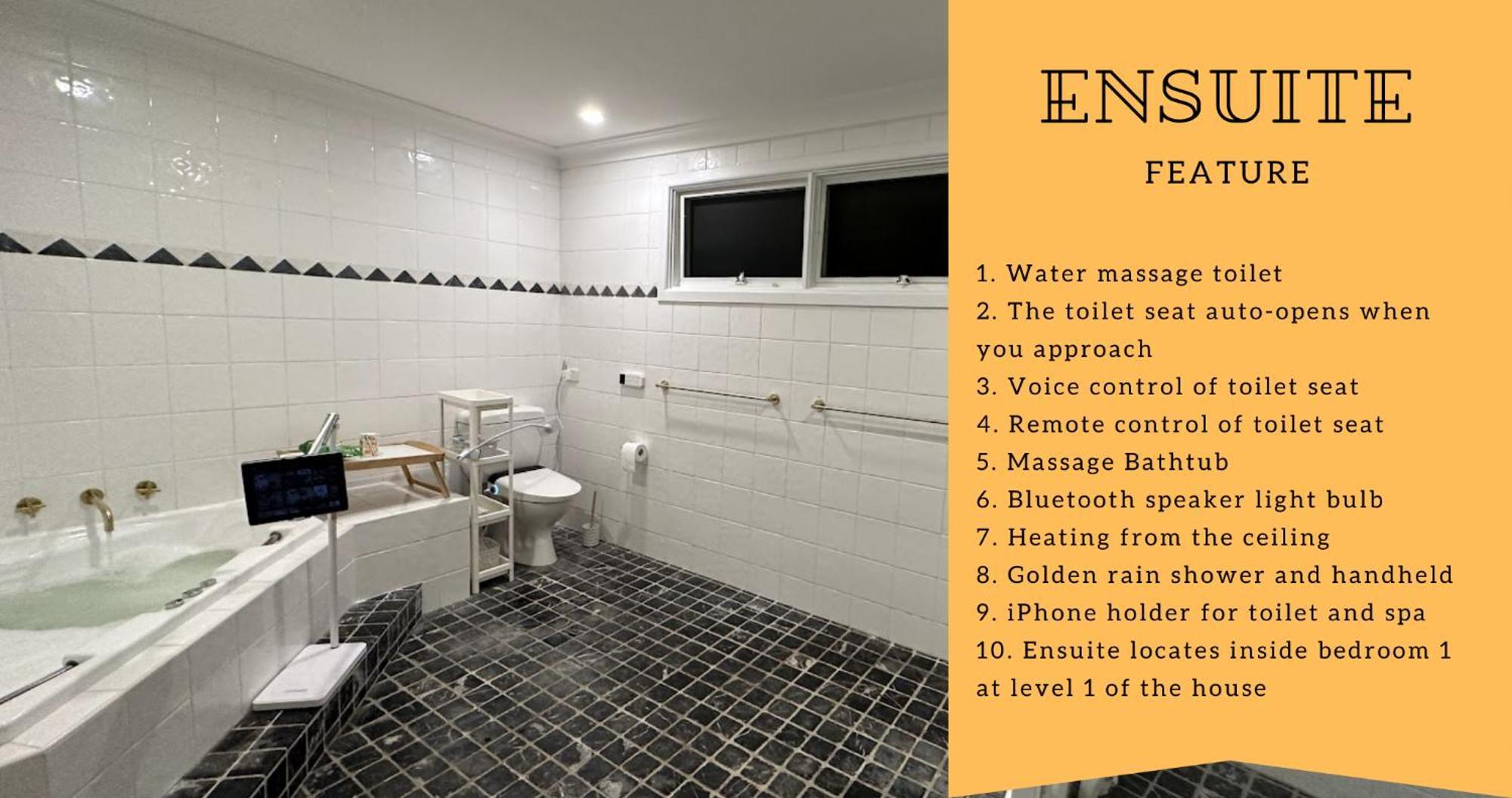 Holiday home Heated Toilet Seat - Air Conditioning- Hot Tub - Dryer - Electrical Bbq Grill - Pool - Arcade Games At Golden Swan House Sydney