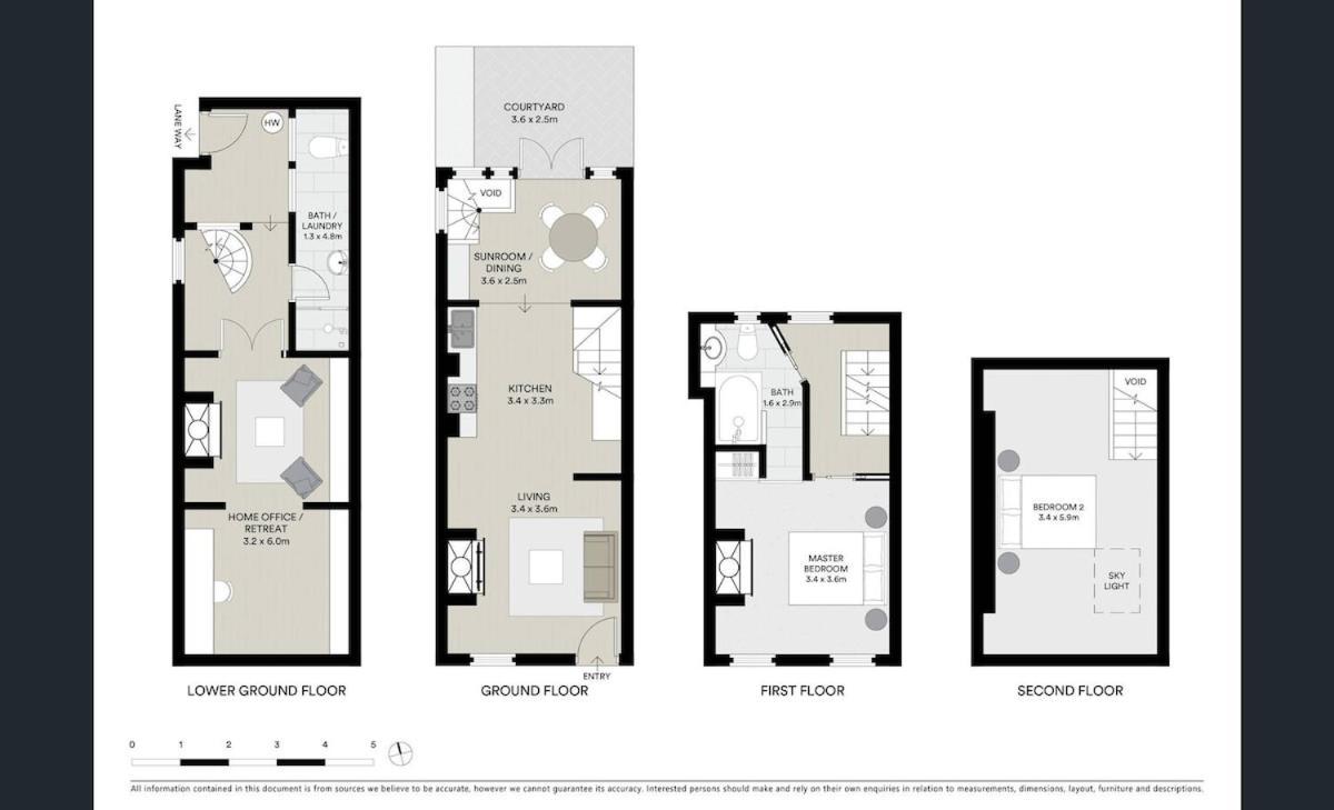 4 Story Terrace House In Darlinghurst Sydney
