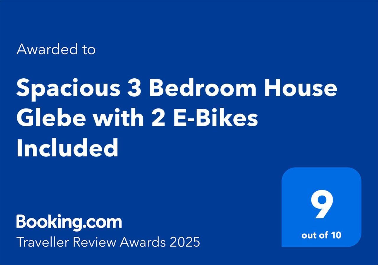 Spacious 3 Bedroom House Glebe With 2 E-bikes Included * Sydney