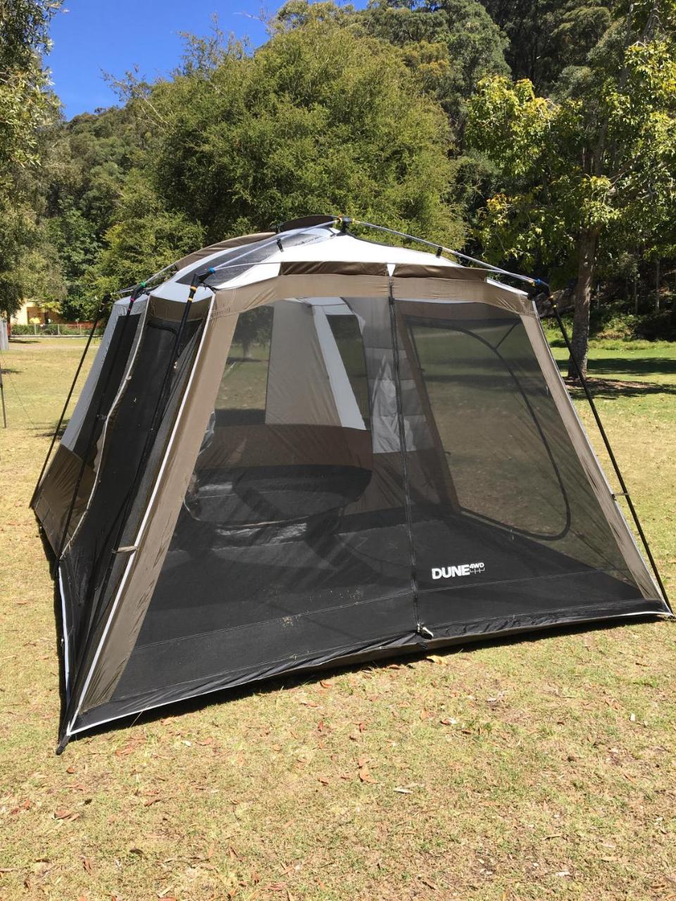 Basin Ku Ring Gai Campsite Set Up Luxury tent