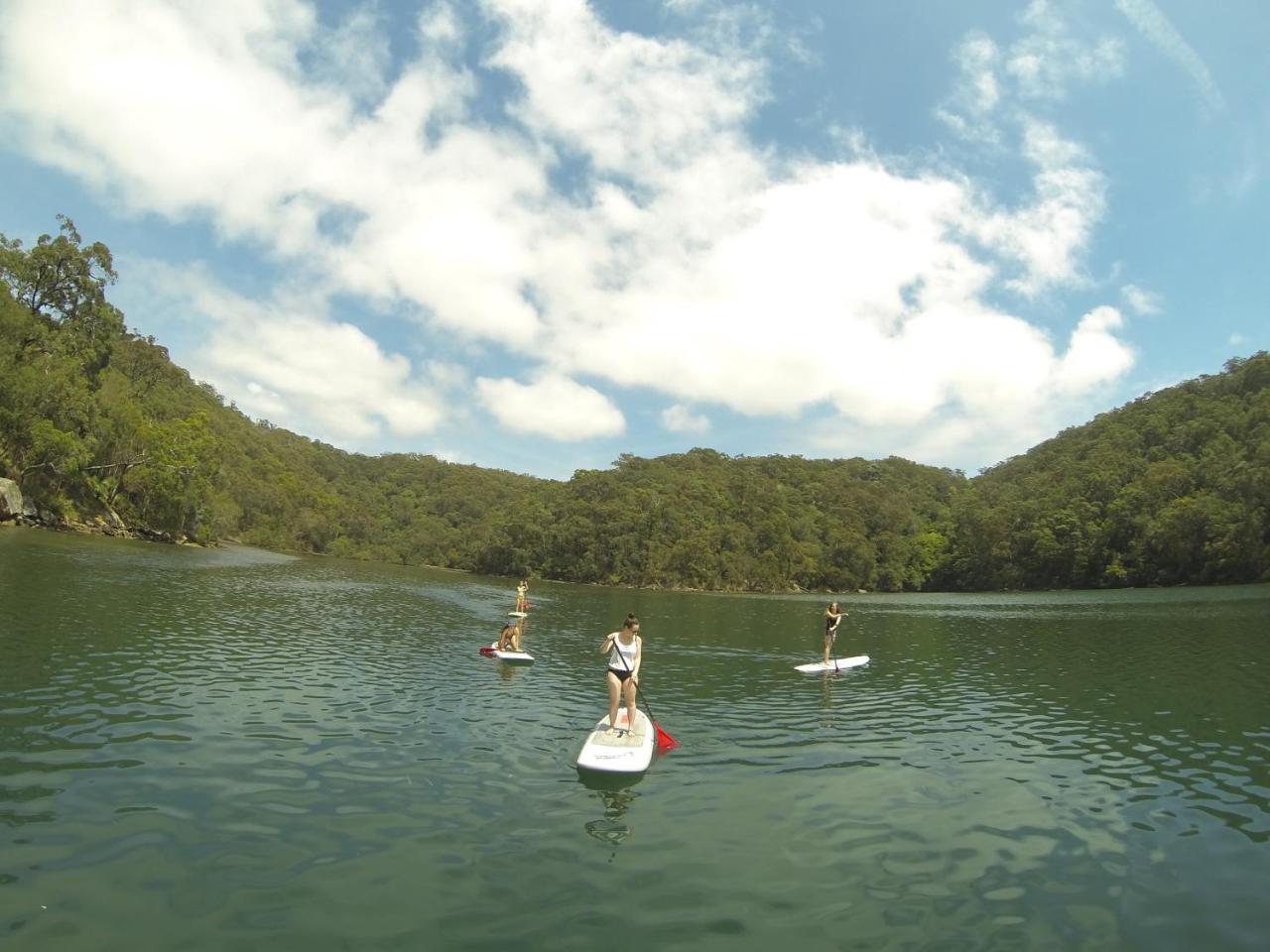 Luxury tent Basin Ku Ring Gai Campsite Set Up