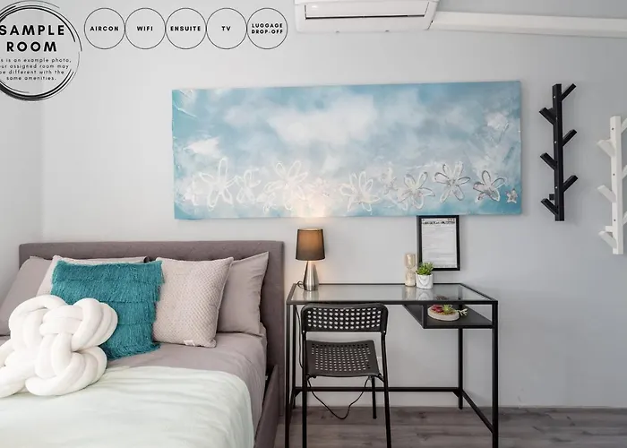 Luxe Ensuite Double Room - Ac - Next To Central&Cbd - Near Darling Harbour& Chinatown& Usyd& Uts