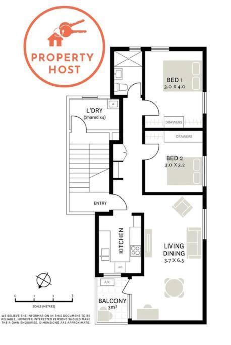 Apartment Balmoral Front 2 Bedroom Waterview Mosman Sydney