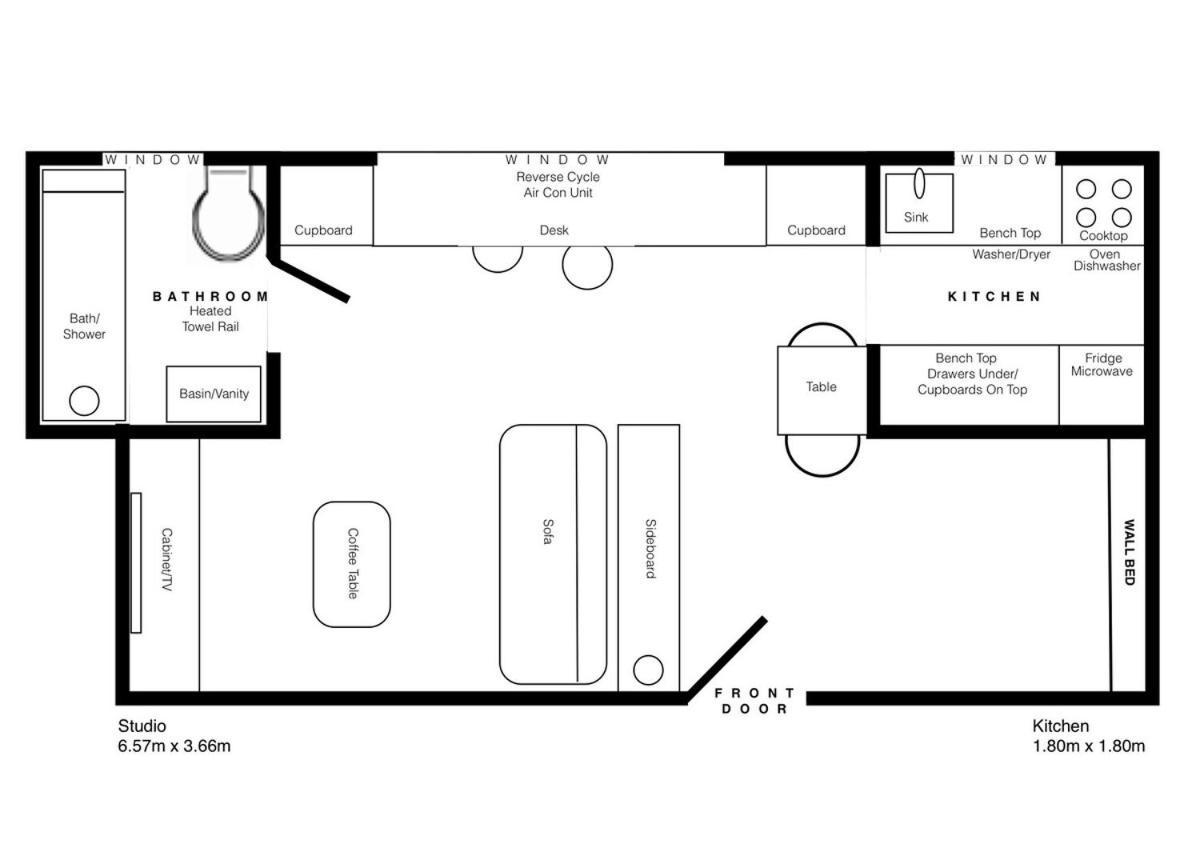 Perfect Potts Point Pied-a-terre *