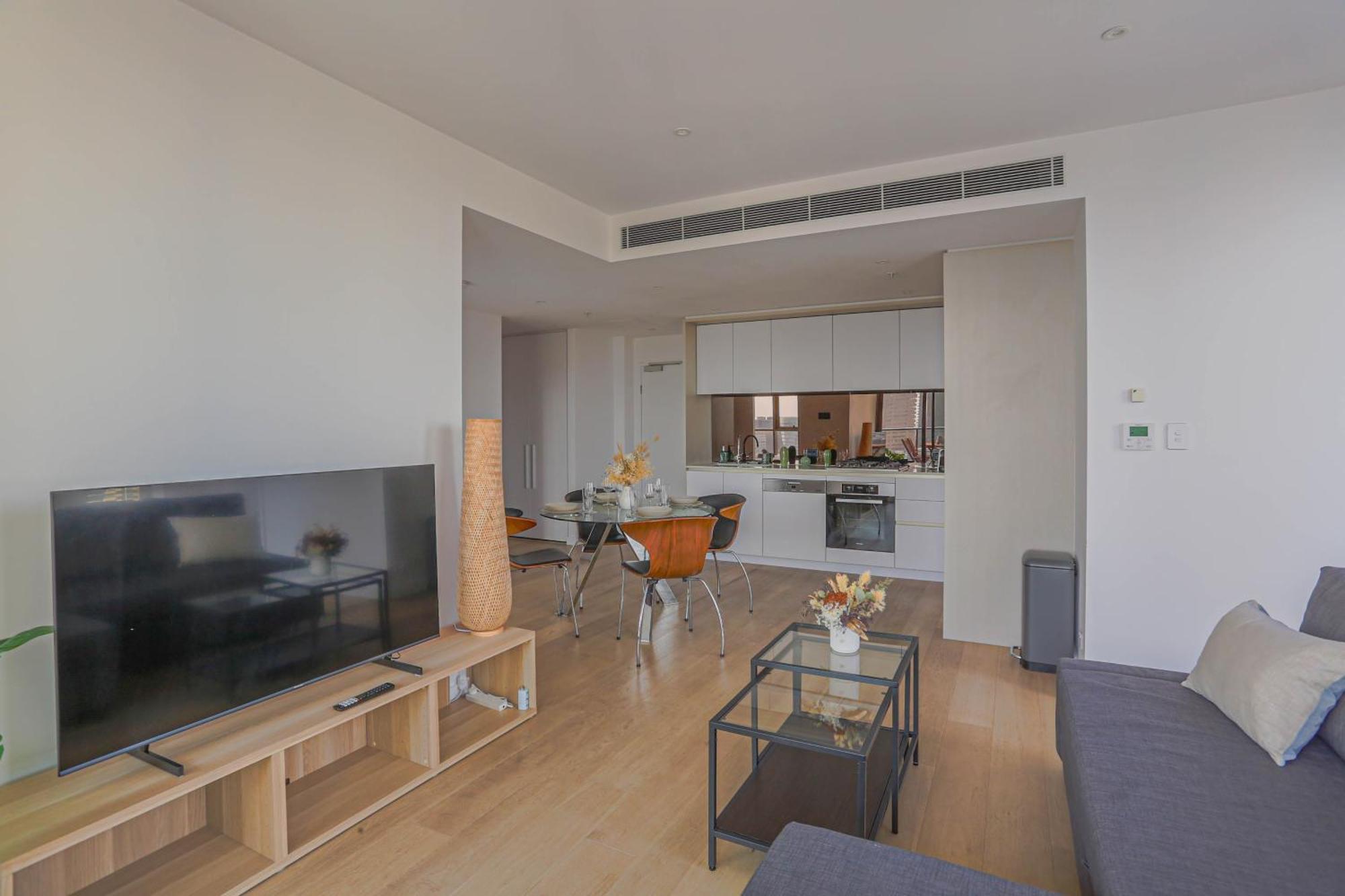 Apartment Cozy 2 Bedroom Darling Square With Balcony *