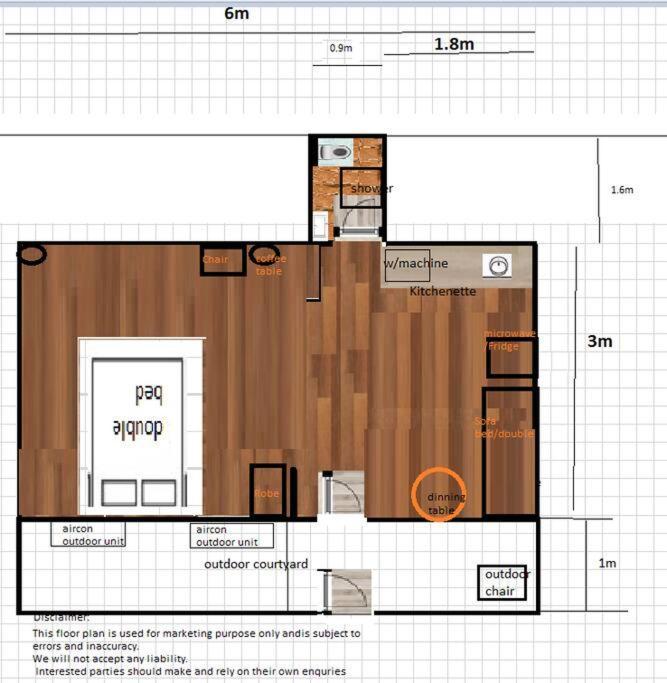 Comfortable Studio+free Parking For Small Car * Sydney
