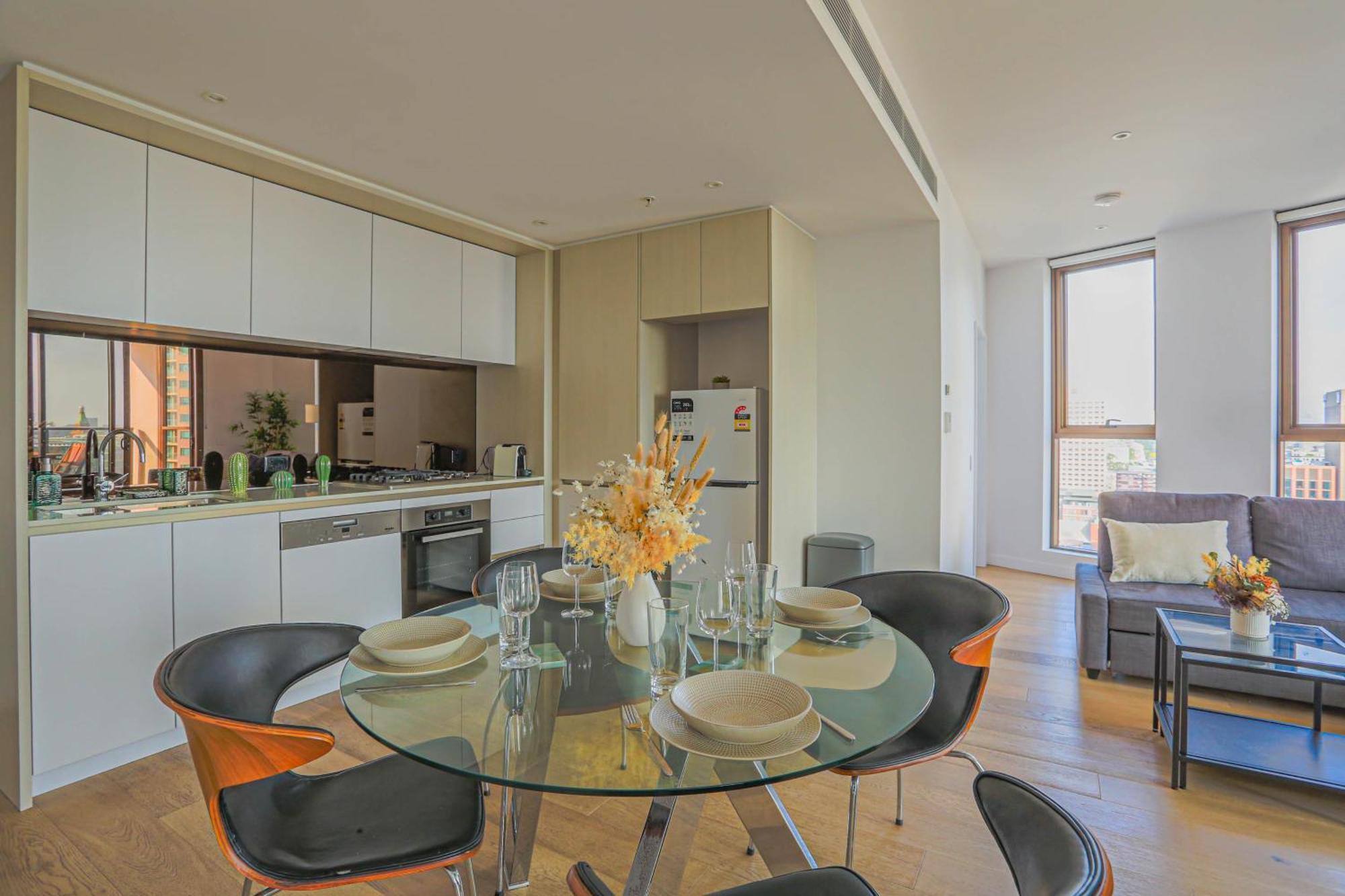 Cozy 2 Bedroom Darling Square With Balcony Apartment Sydney