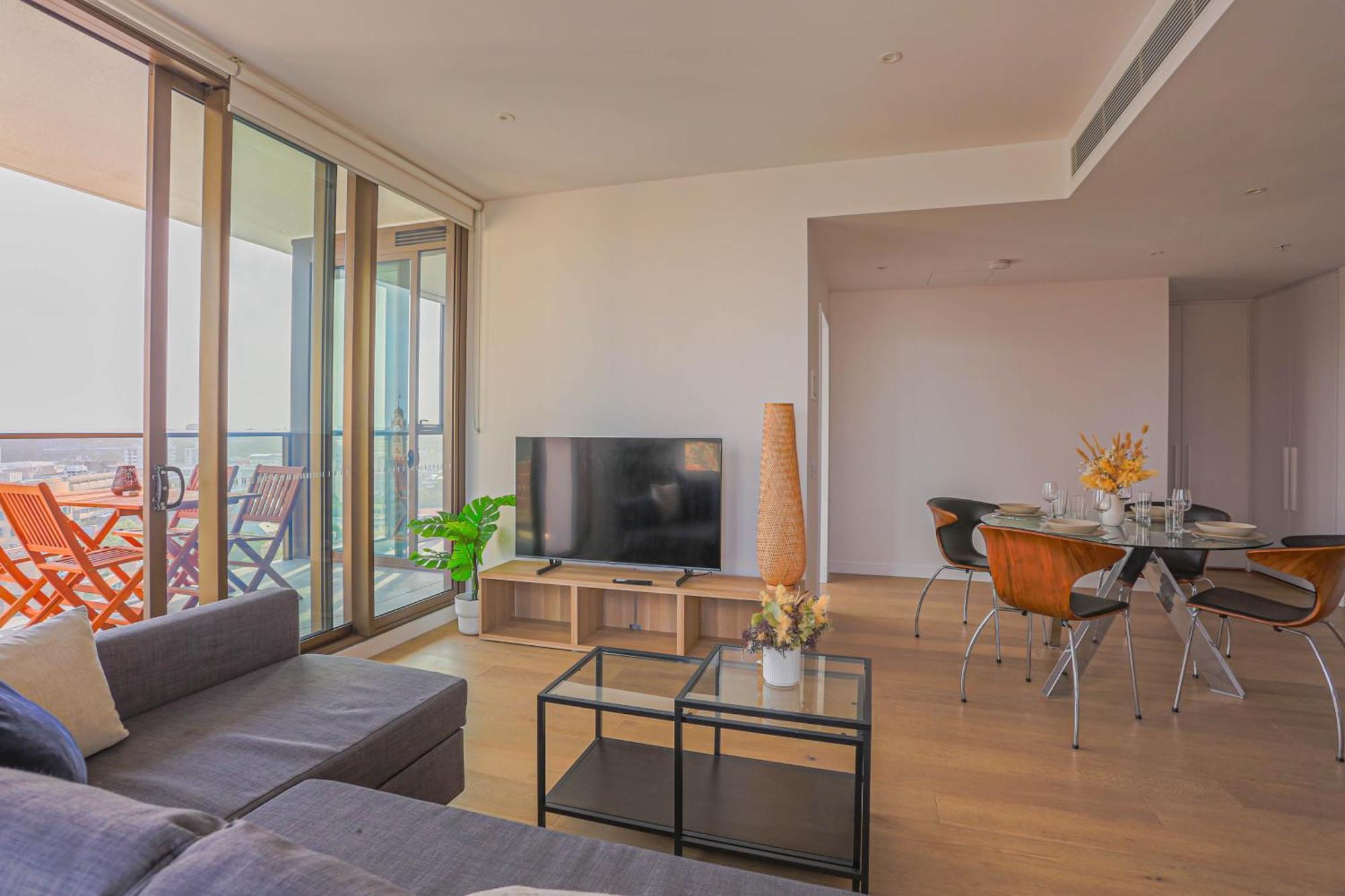 Apartment Cozy 2 Bedroom Darling Square With Balcony Sydney