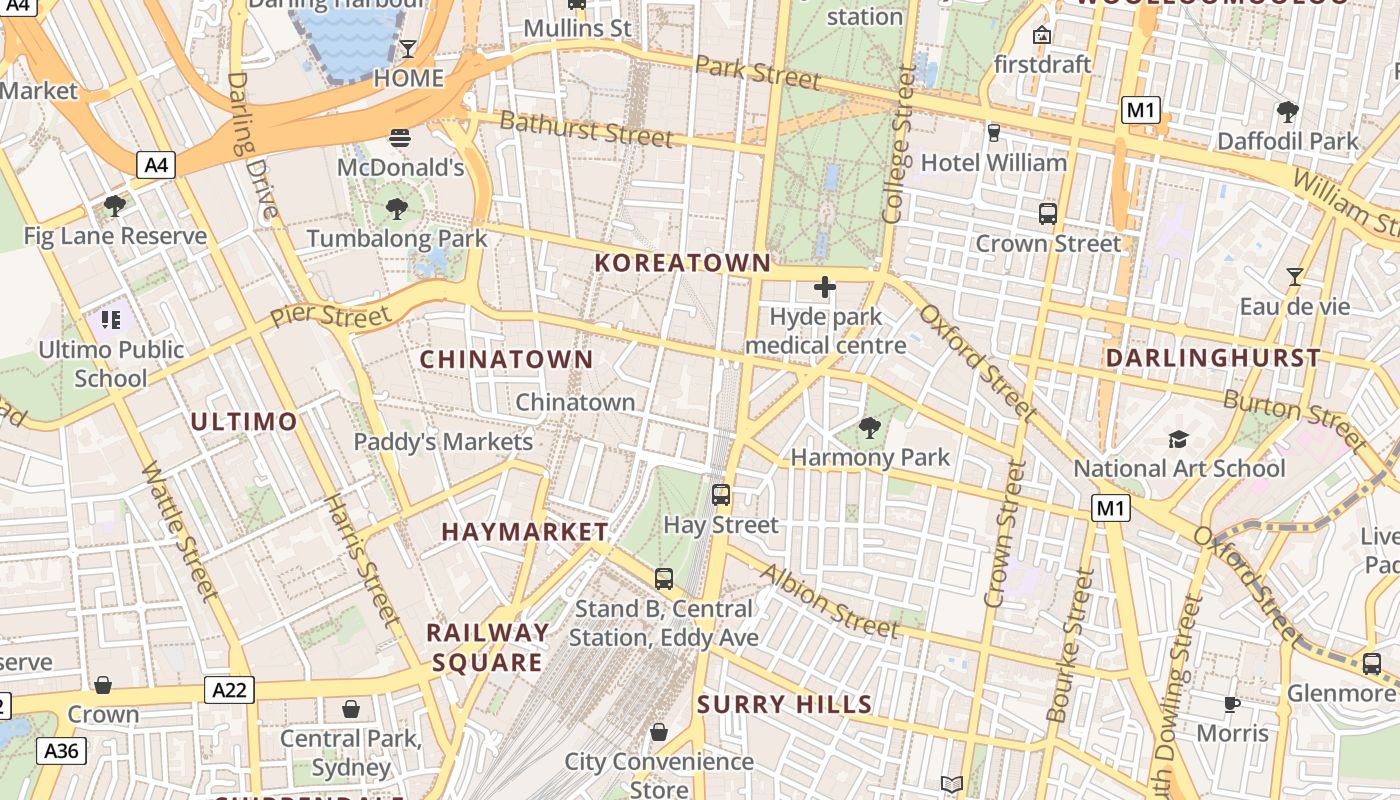 map