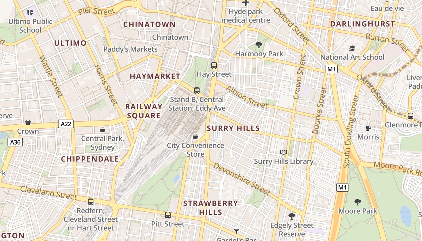 map