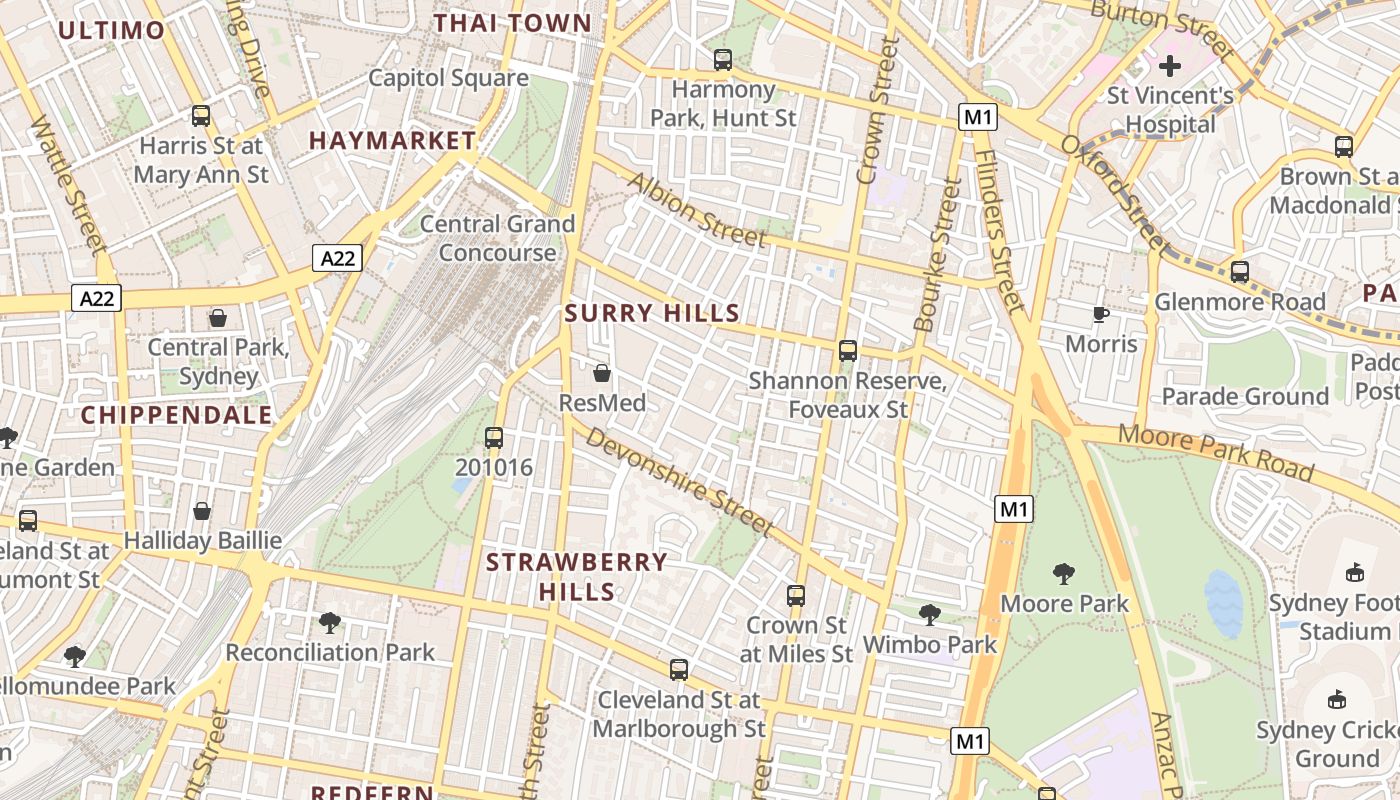 map